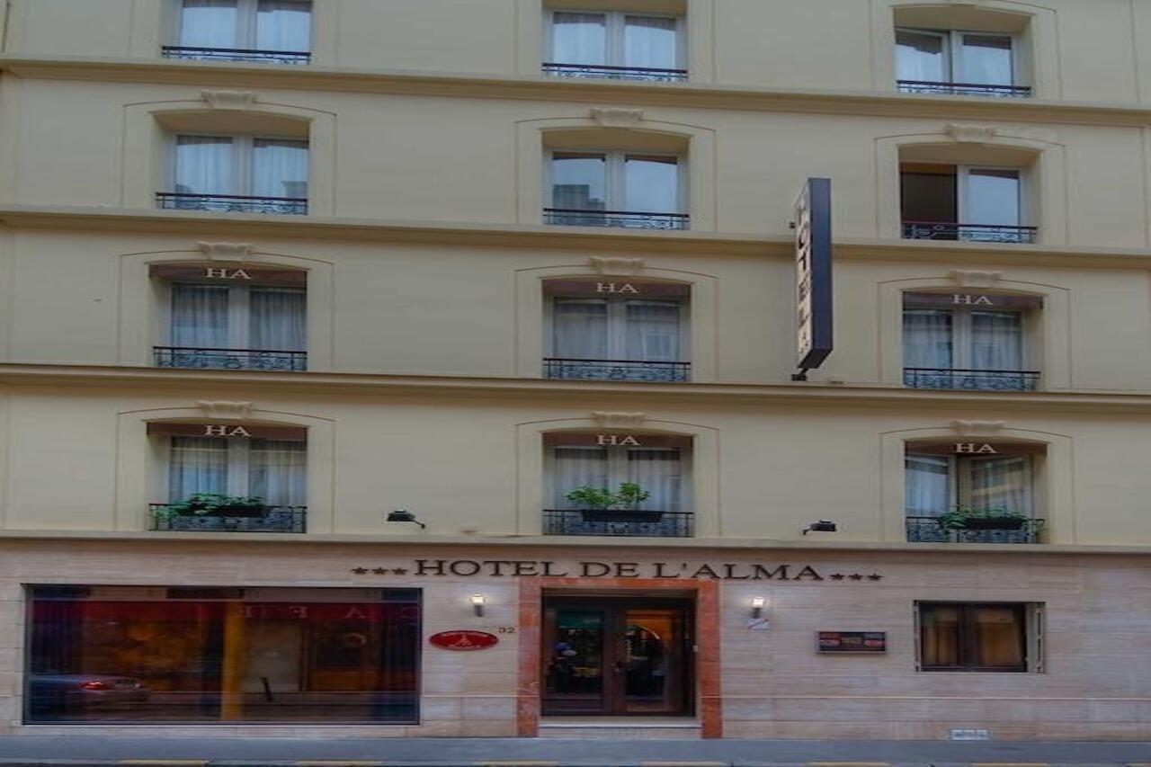 Hotel De L'Alma By Malone Paris Exteriör bild